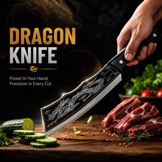 Dragon Knife For Meat & Vegetable Cutting