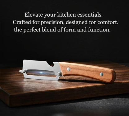 Wood Handle Stainless Steel Peeler knife- 50% OFF!