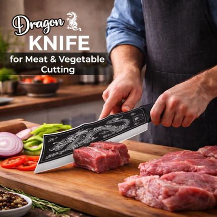 Dragon Knife For Meat & Vegetable Cutting